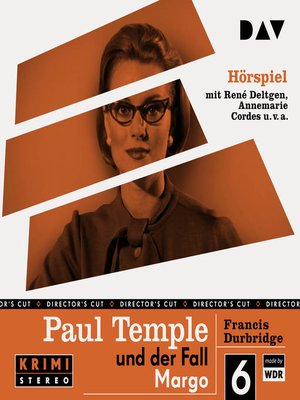 cover image of Paul Temple und der Fall Margo